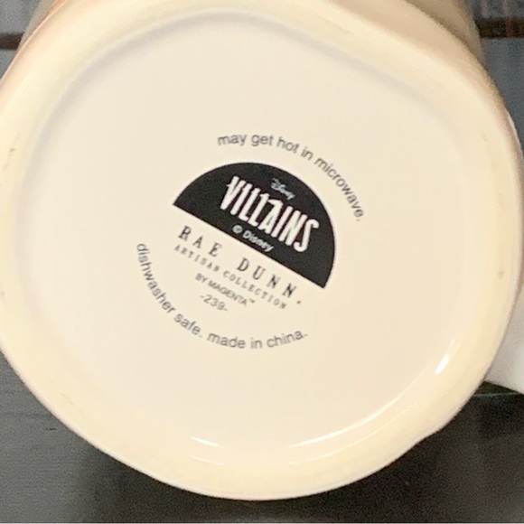 SQUAD GOALS Rae Dunn Disney Villains Mug - Ursula Evil Queen Maleficent - Picture 9 of 9